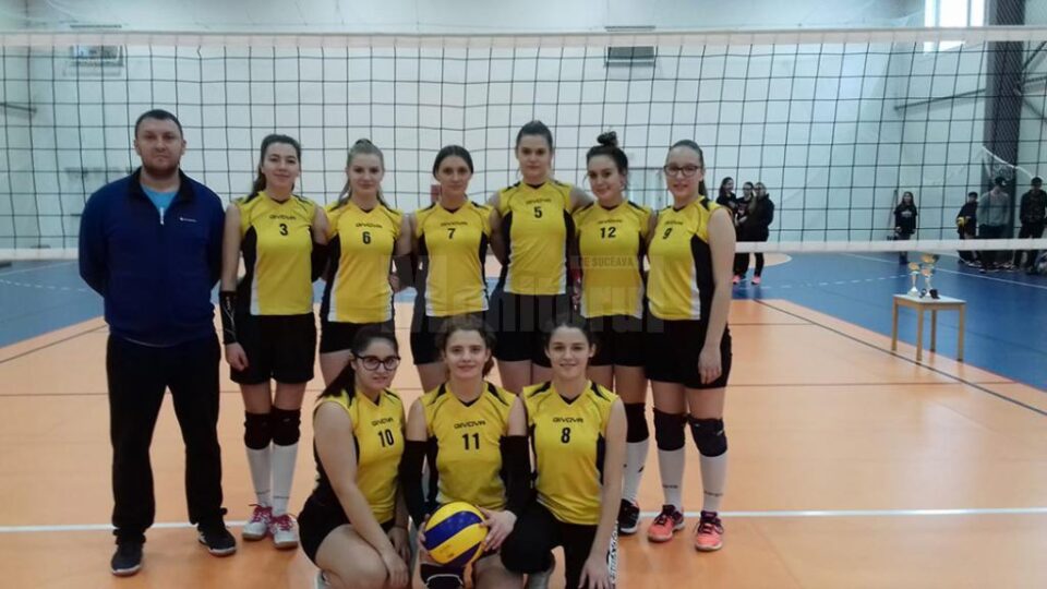 LPS Suceava s-a calificat la faza pe zonă a ONSS volei fete
