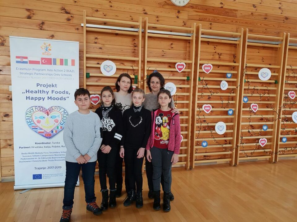 Proiect Erasmus+ al Școlii Gimnaziale Nr. 4, pentru promovarea unui stil de viață sănătos