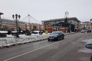 Strazi inchise în zona centrală a Sucevei