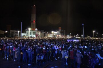 Peste 20.000 de suceveni au sărbătorit Revelionul în aer liber