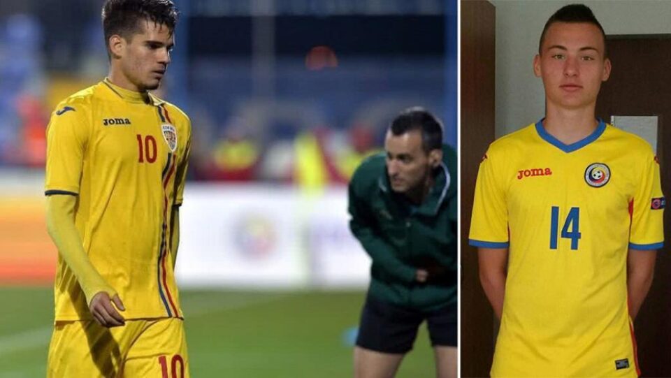 Ianis Hagi (stânga) și Sebastian Nechita, s-au duelat pentru cel mai frumos gol