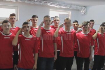 Elevii LPS i-au transmis militarului un mesaj emoționant, de încurajare