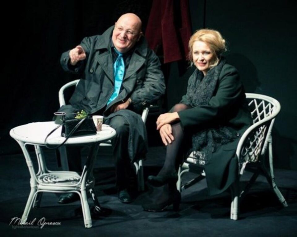 Actorii Constantin Cotimanis, Iulia Dumitru, Paula Chirilă, Adrian Păduraru, pe scena suceveană, la final de ianuarie