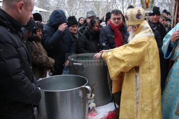 Boboteaza la Mănăstirea "Sfântul Ioan cel Nou" Suceava
