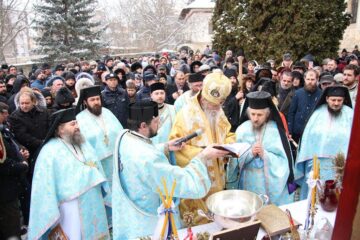 Boboteaza la Mănăstirea "Sfântul Ioan cel Nou" Suceava
