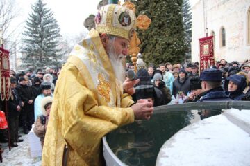 Boboteaza la Mănăstirea "Sfântul Ioan cel Nou" Suceava