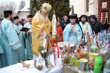 Boboteaza la Mănăstirea "Sfântul Ioan cel Nou" Suceava