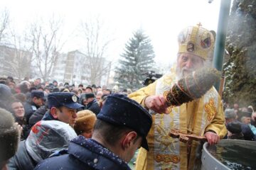 Boboteaza la Mănăstirea "Sfântul Ioan cel Nou" Suceava
