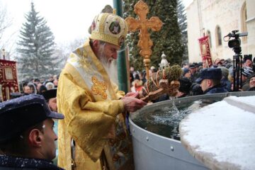 Boboteaza la Mănăstirea "Sfântul Ioan cel Nou" Suceava