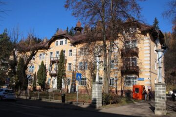 Bărbatul a fost transportat la Spitalul Municipal Vatra Dornei