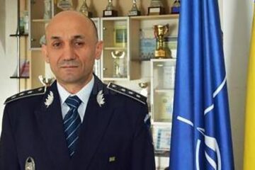 Comisarul-șef Adrian Buga, actualul șef al poliției județene, prin împuternicire