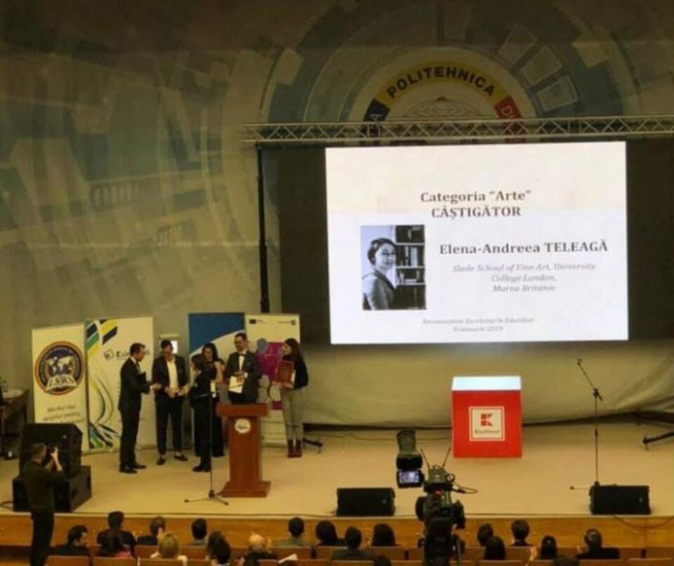 O tânără din Rădăuți a fost desemnată cea mai bună studentă româncă din străinătate din domeniul Artelor