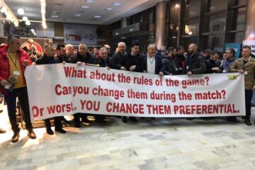 Protestul transportatorilor