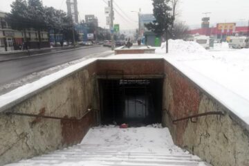 Pasajul subteran de pe Calea Unirii nu poate fi redeschis pietonilor. Foto: Facebook
