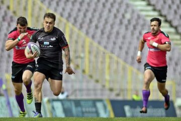 Suceveanul Gabriel Conache este căpitanul campioanei României în meciul din Challenge Cup cu galezii de la Dragons