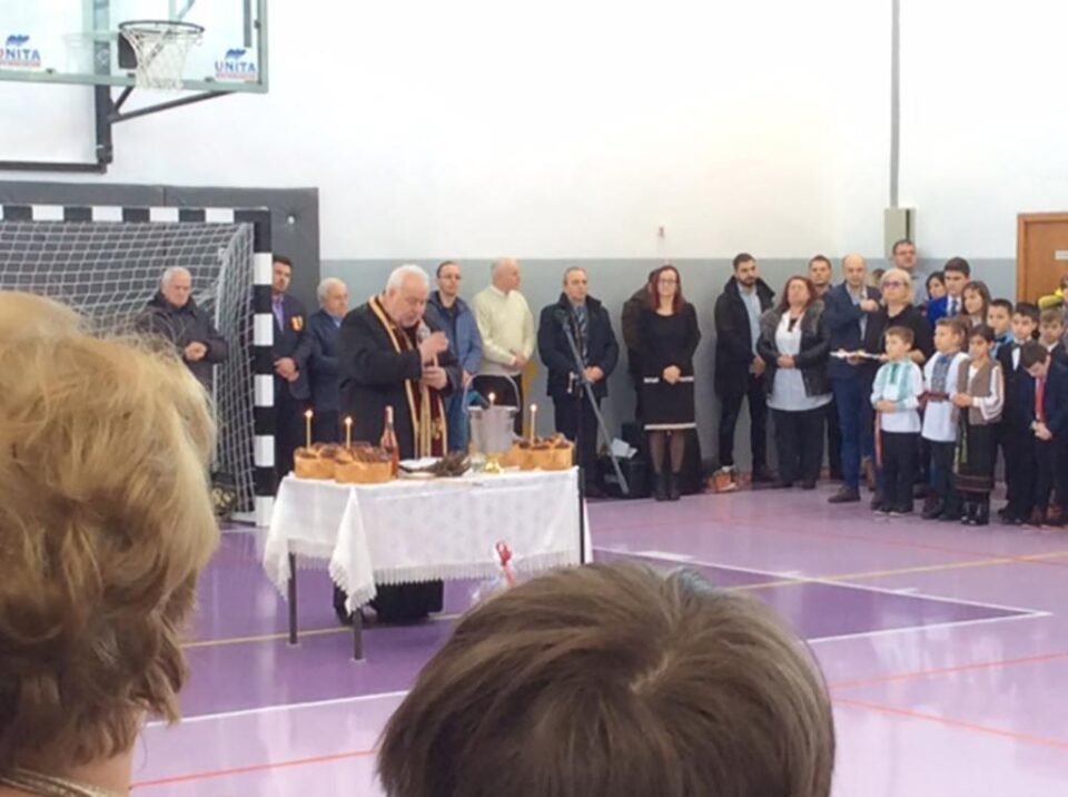 Sala de sport de la Școala „Mihai Eminescu” a fost reabilitată