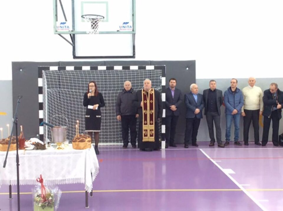 Sala de sport de la Școala „Mihai Eminescu” a fost reabilitată