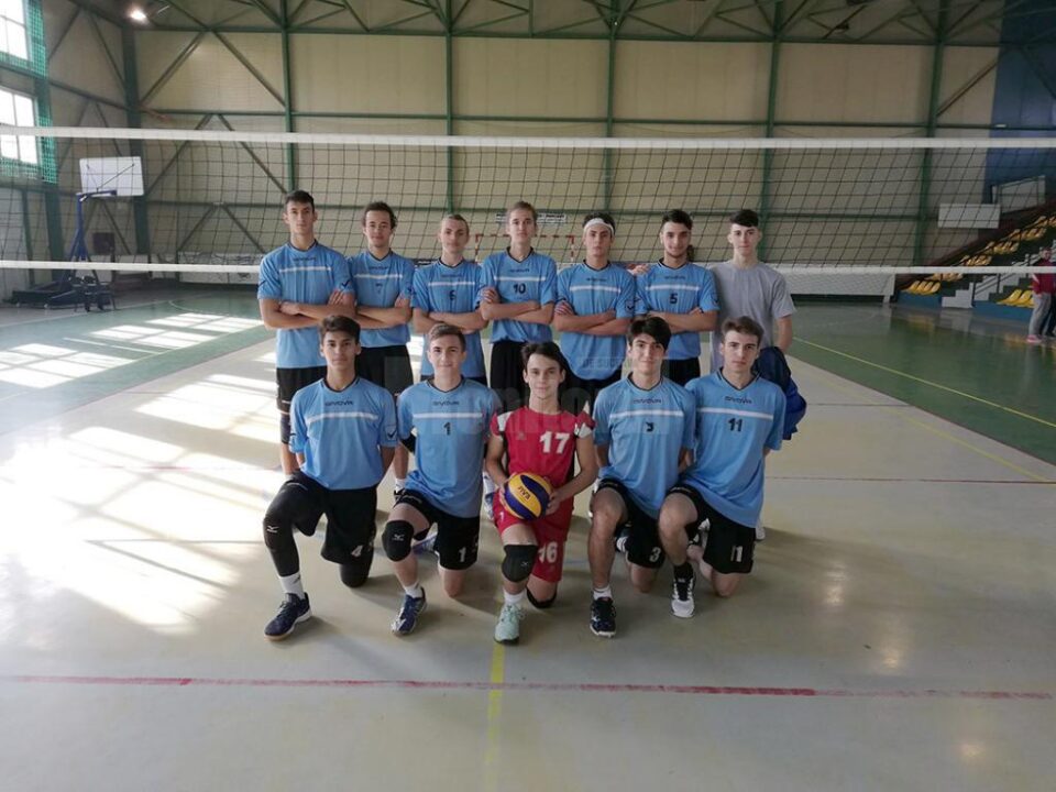 Echipa de volei juniori LPS CSS Suceava