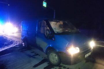 Mașina implicată în accident. Foto: Monitorul de Botoșani