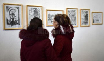 Expoziția de grafică „Uni…vers eminescian”, la Muzeul de Artă “Ion Irimescu”