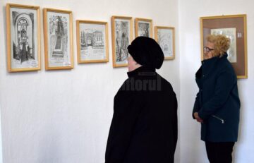 Expoziția de grafică „Uni…vers eminescian”, la Muzeul de Artă “Ion Irimescu”