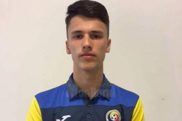 Aleksandru Longher va merge în cantonament în Grecia cu echipa sub 19 ani a României