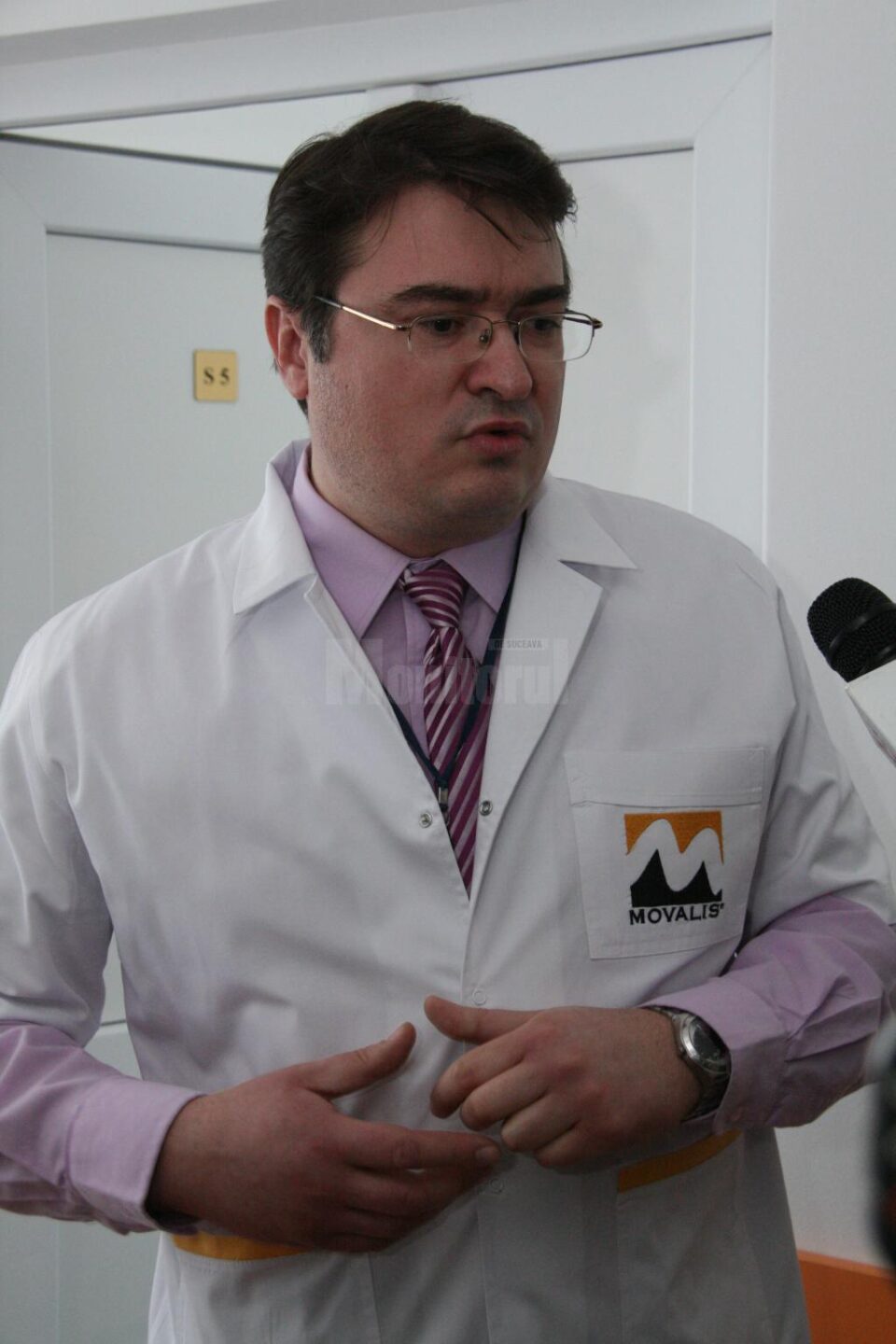 dr. Razvan Bandac, medic sef al sectiei Ortopedie in Spitalul de Urgenta Suceava