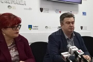 Cătălina Vartic și liderul Pro România Suceava, Cătălin Nechifor