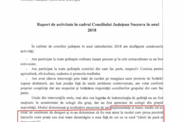 Raportul de activitate pentru anul 2018 al consilierului județean PSD Gheorghe Monoranu