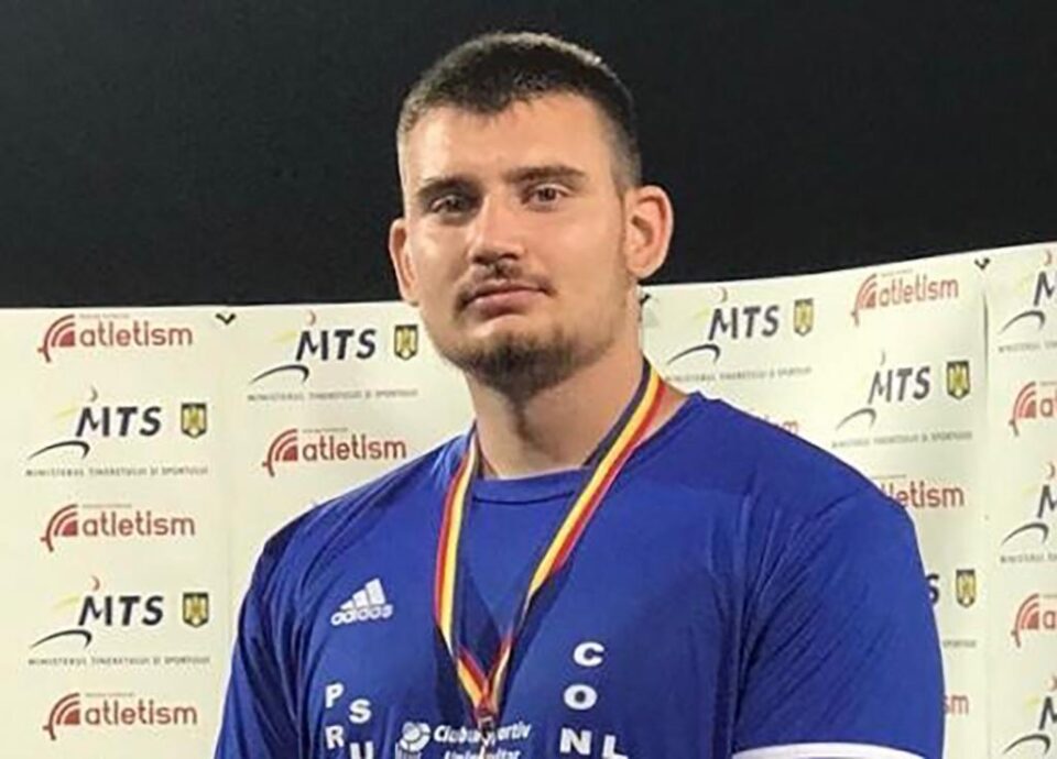 Marius Musteata a castigat proba de aruncare a greutatii