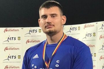 Marius Musteata a castigat proba de aruncare a greutatii
