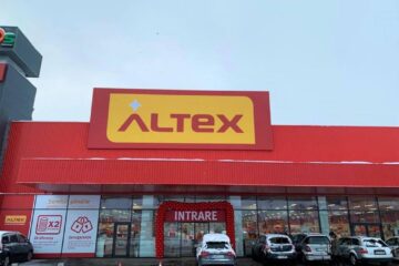 Jaf la magazinul Altex din incinta Egros
