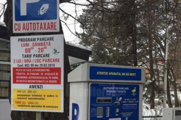 Parcarile cu plata din Suceava vor putea fi achitate cu cardul, la parcometre sau online, dar și prin SMS
