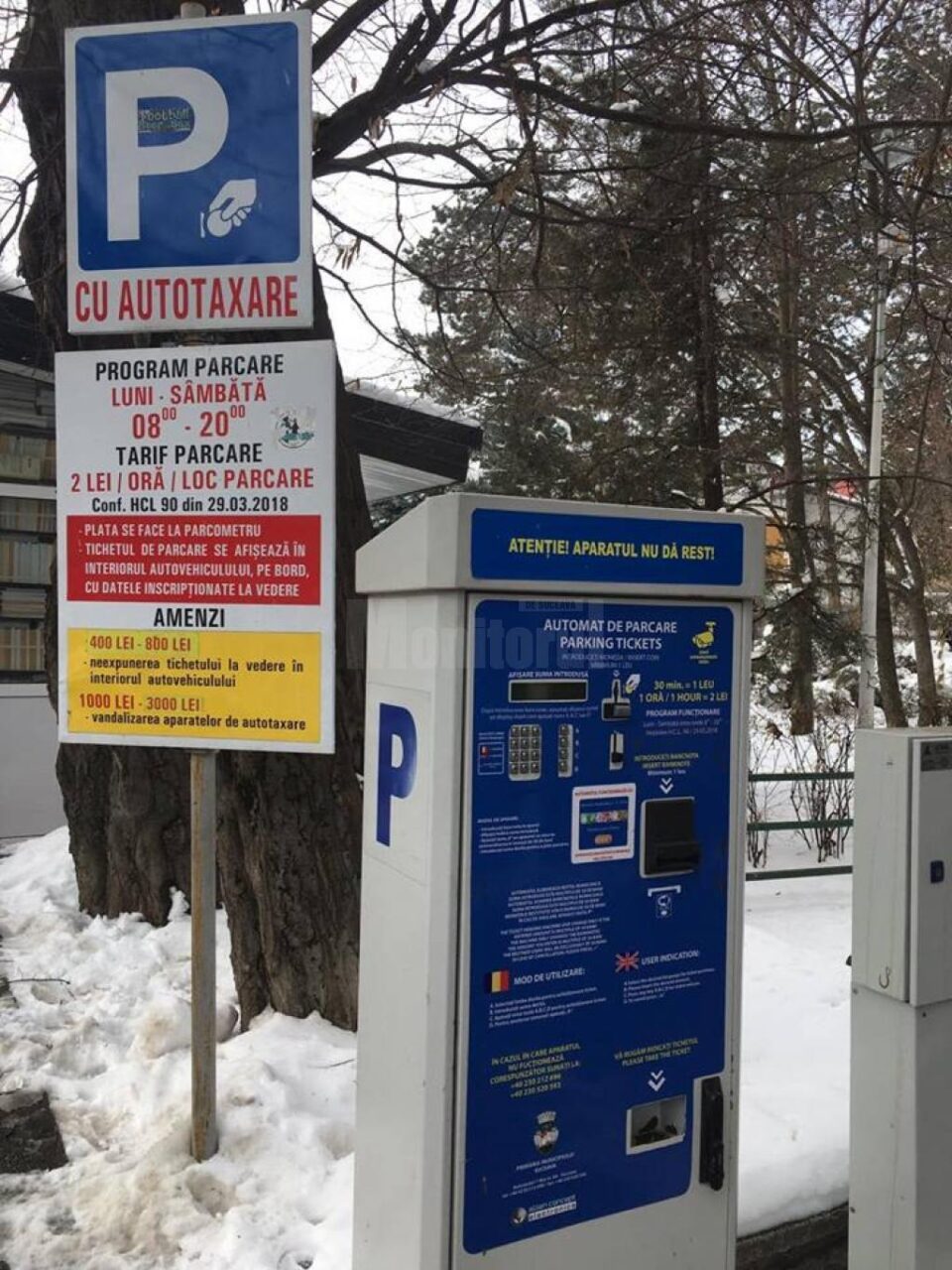 Parcarile cu plata din Suceava vor putea fi achitate cu cardul, la parcometre sau online, dar și prin SMS