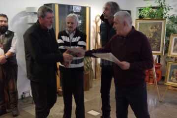 Expoziția de pictură „In memoriam: Tiberiu Cosovan”, la Centrul pentru Susținerea Tradițiilor Bucovinene