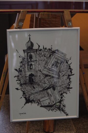 Expoziția de pictură „In memoriam: Tiberiu Cosovan”, la Centrul pentru Susținerea Tradițiilor Bucovinene