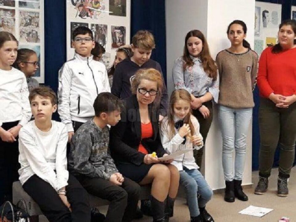 Activitatea a fost organizată de Ziua Internațională a Cititului Împreună