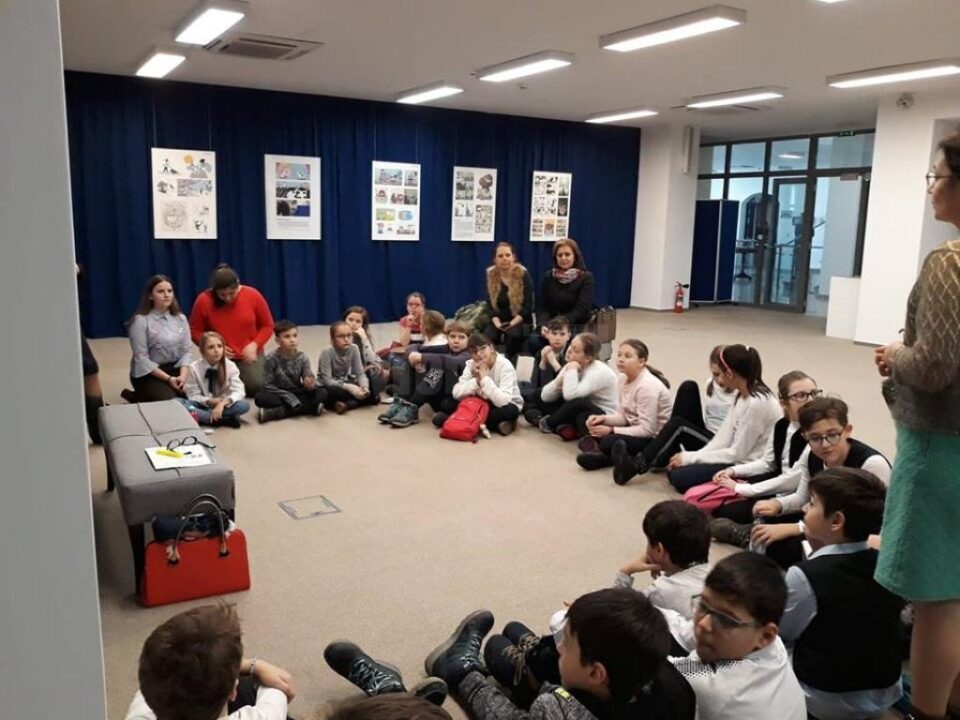 Activitatea a fost organizată de Ziua Internațională a Cititului Împreună