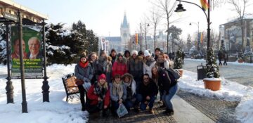 Studenți din Belgia, viitori profesori în învățământul special, fac practică la Centrul Școlar din Gura Humorului