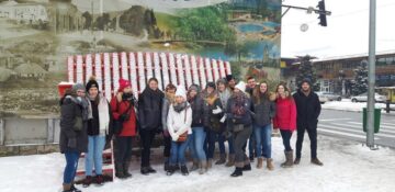 Studenți din Belgia, viitori profesori în învățământul special, fac practică la Centrul Școlar din Gura Humorului