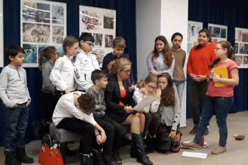 Activitatea a fost organizată de "Ziua Internațională a Cititului Împreună"