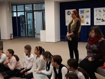 Activitatea a fost organizată de "Ziua Internațională a Cititului Împreună"
