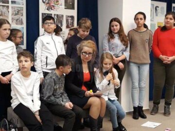 Activitatea a fost organizată de "Ziua Internațională a Cititului Împreună"