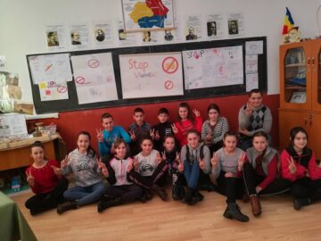 Săptămâna Județeană a Nonviolenței în mediul școlar, la Școala Gimnazială Mălini