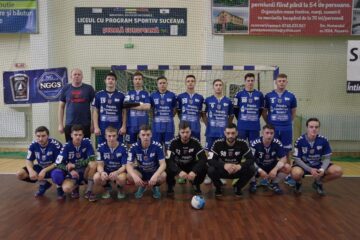 Echipa CSU II Suceava după victoria cu CSU Galați