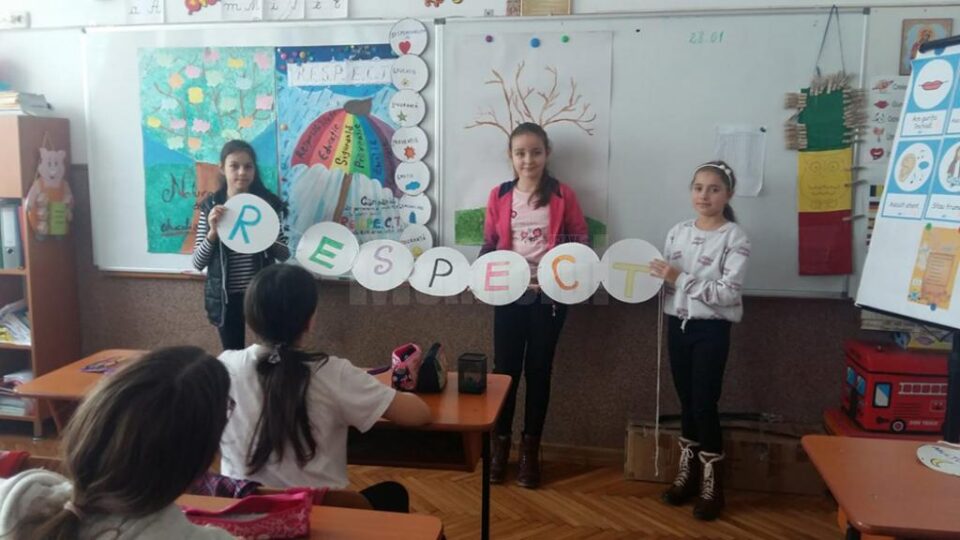 Campania de prevenire a violenței R.E.S.P.E.C.T., la Școala Gimnazială Nr. 4