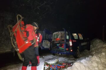 Interventie dificila a salvamontistilor