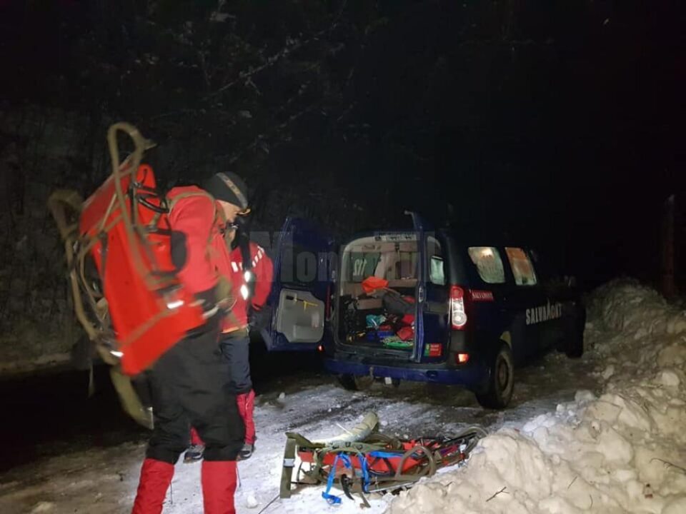 Interventie dificila a salvamontistilor