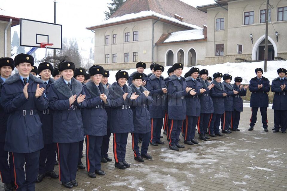Elevii militari din primul an de studiu au fost înaintați în grad pentru merite deosebite