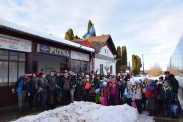 Cercetașii din Suceava au petrecut patru zile în ținuturile Putnei, în tabăra de iarnă